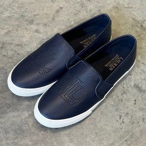 Lauren by Ralph Lauren, Navy Leather loafers, 8.5